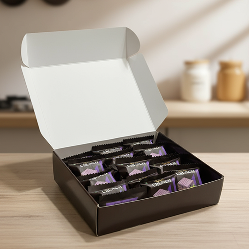 Raretto Black Currant Crunch – 20 Piece | 500g Box